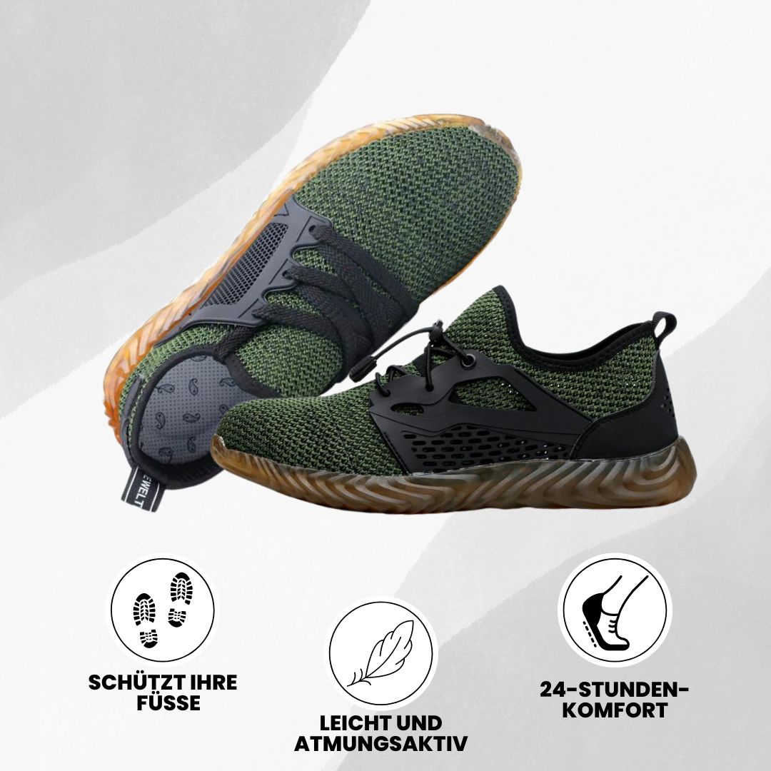 Sikkerhedssko til sneakers med EN-ISO standard