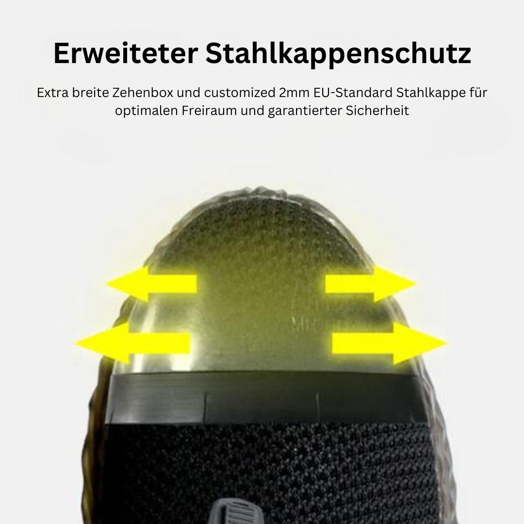 Sikkerhedssko til sneakers med EN-ISO standard