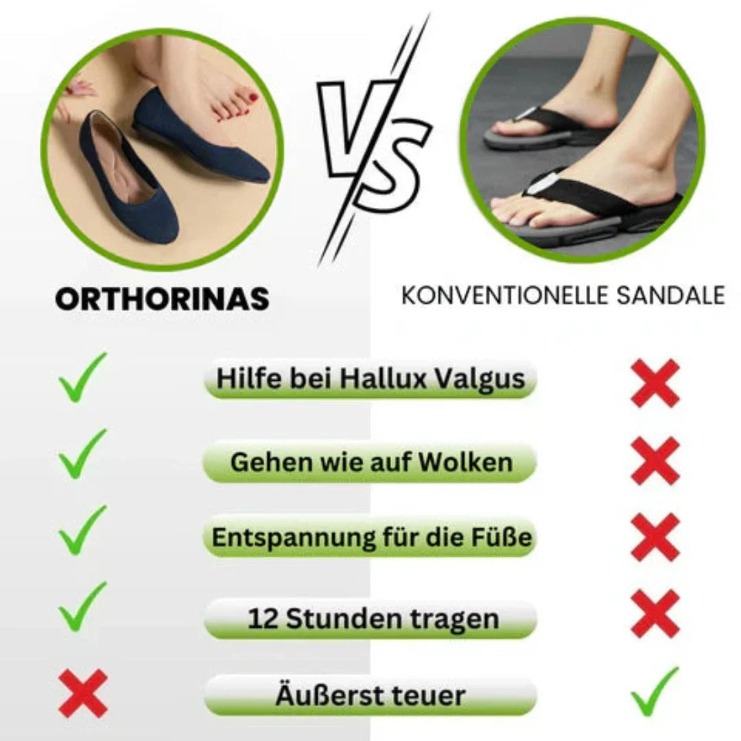 Ergonomiska Ballerinaskor för Smärtlindring