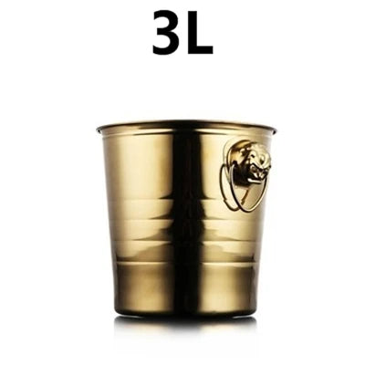 Stilfuld Tigerhoved Vinkøler i Rustfrit Stål - Holdbar & Elegant