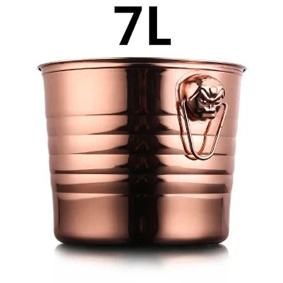 Stilfuld Tigerhoved Vinkøler i Rustfrit Stål - Holdbar & Elegant