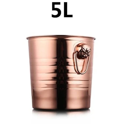 Stilfuld Tigerhoved Vinkøler i Rustfrit Stål - Holdbar & Elegant