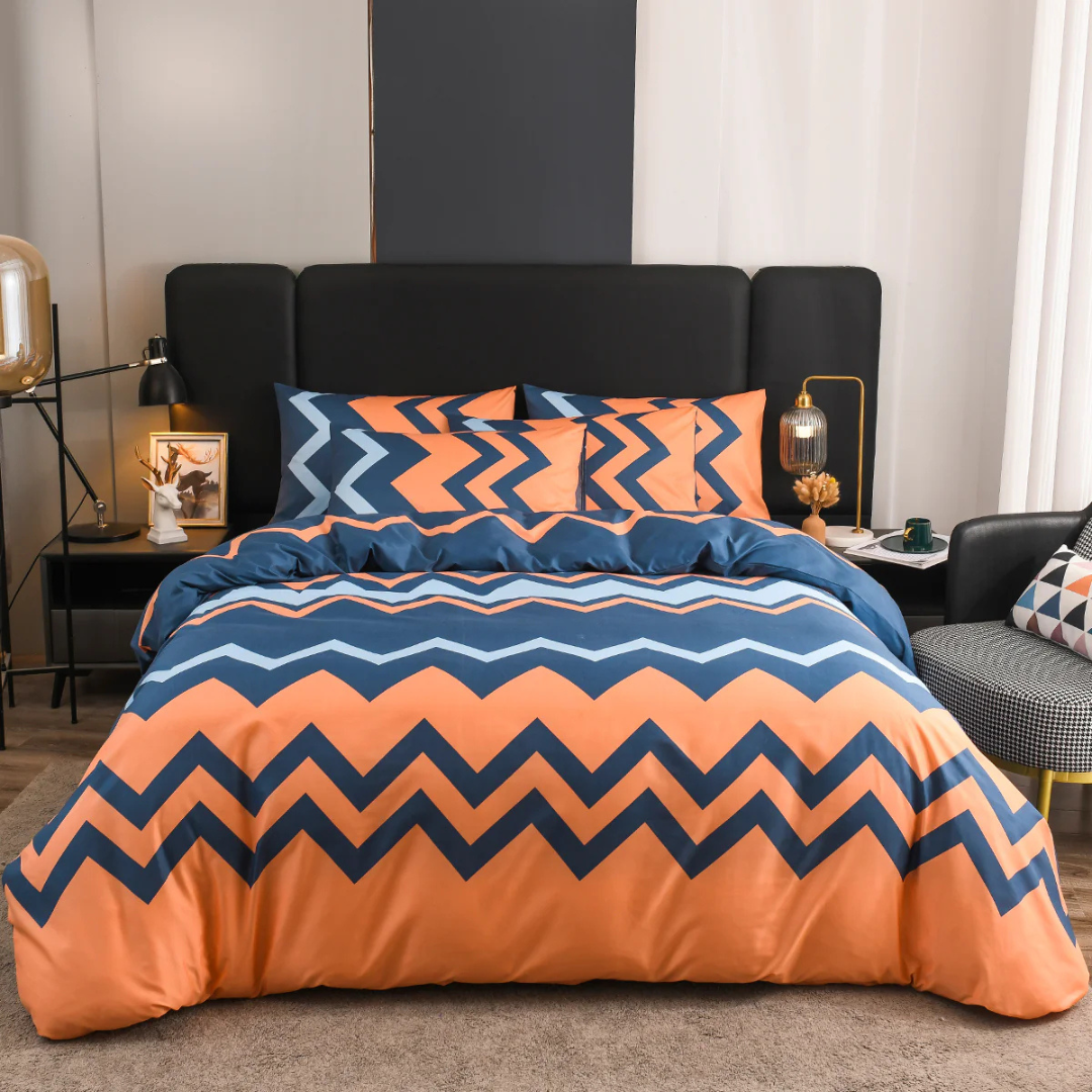 Elegant Sengetøjssæt 155x220 - Blødt og Åndbart Design