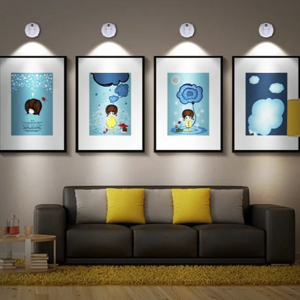 Trådløs Dimbart Spotlight med Fjernbetjening og Stil