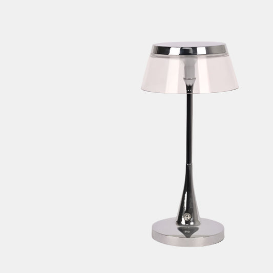 Stilren trådlös LED-lampa med lång batteritid