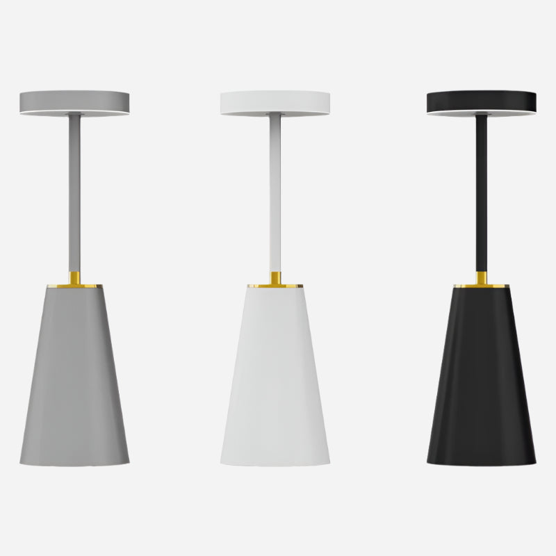 Trådløs LED Bordlampe med Lang Batterilevetid og Touch-Kontrol