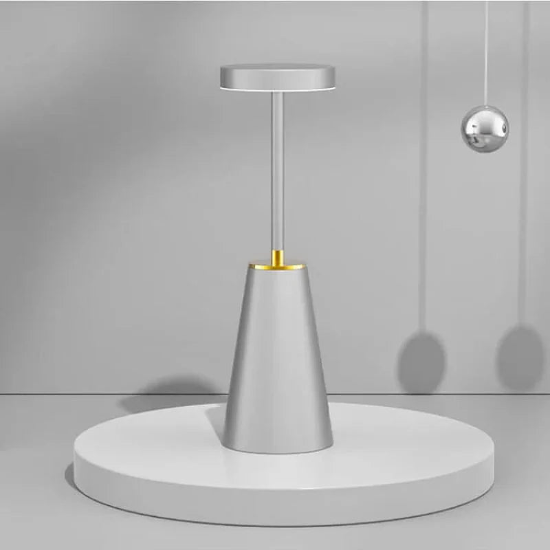 Trådløs LED Bordlampe med Lang Batterilevetid og Touch-Kontrol