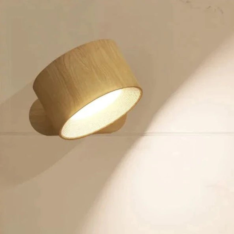 Trådløs Væglampe med 360° Rotation og Dæmpbart Lys