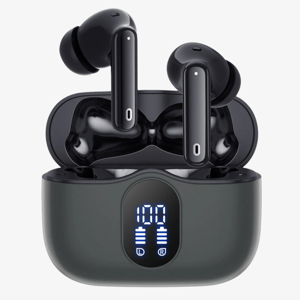 Trådløse Ørepropper med Støjreduktion og 40 Timers Batteri