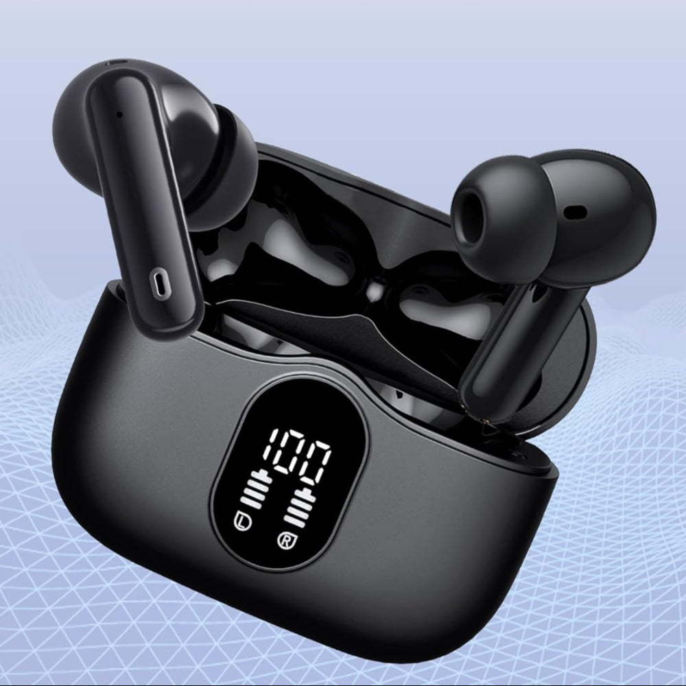 Trådløse Ørepropper med Støjreduktion og 40 Timers Batteri