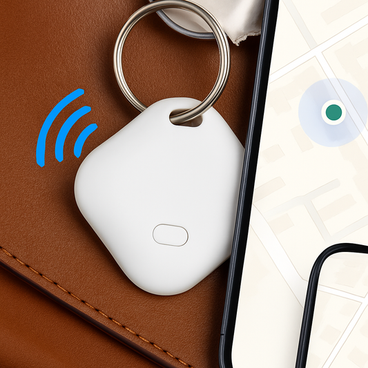 Smart Bluetooth-tracker för nycklar och värdesaker