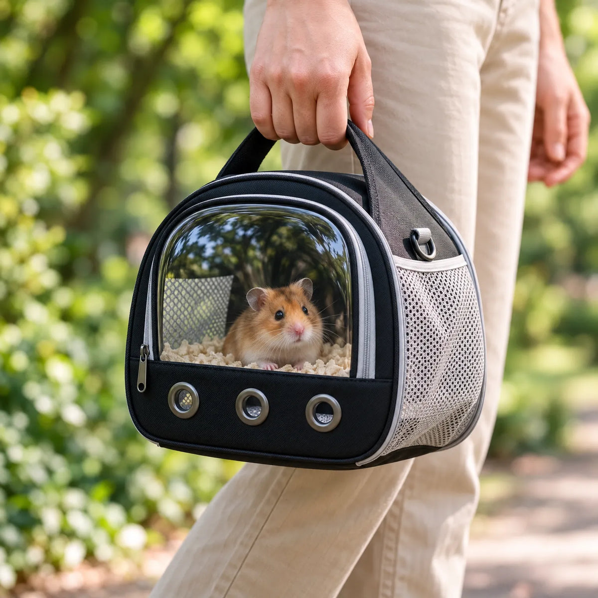 Bärväska för smådjur - Critter Transportväska
