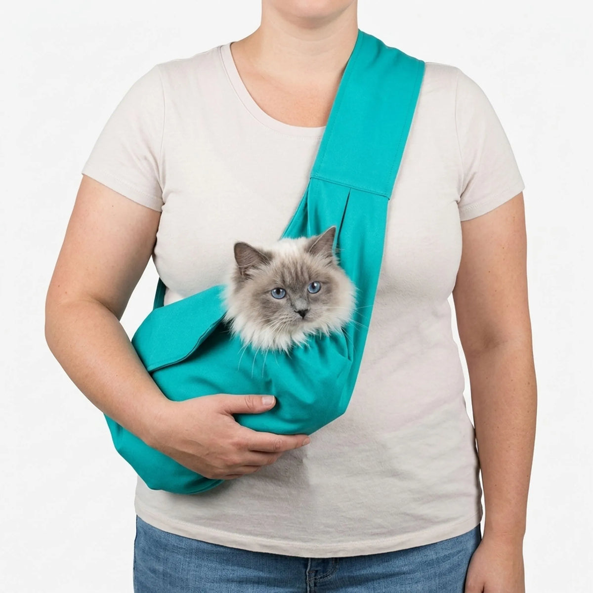 Katt-transportväska för bekväm resa (köp 1 få 1 på köpet)