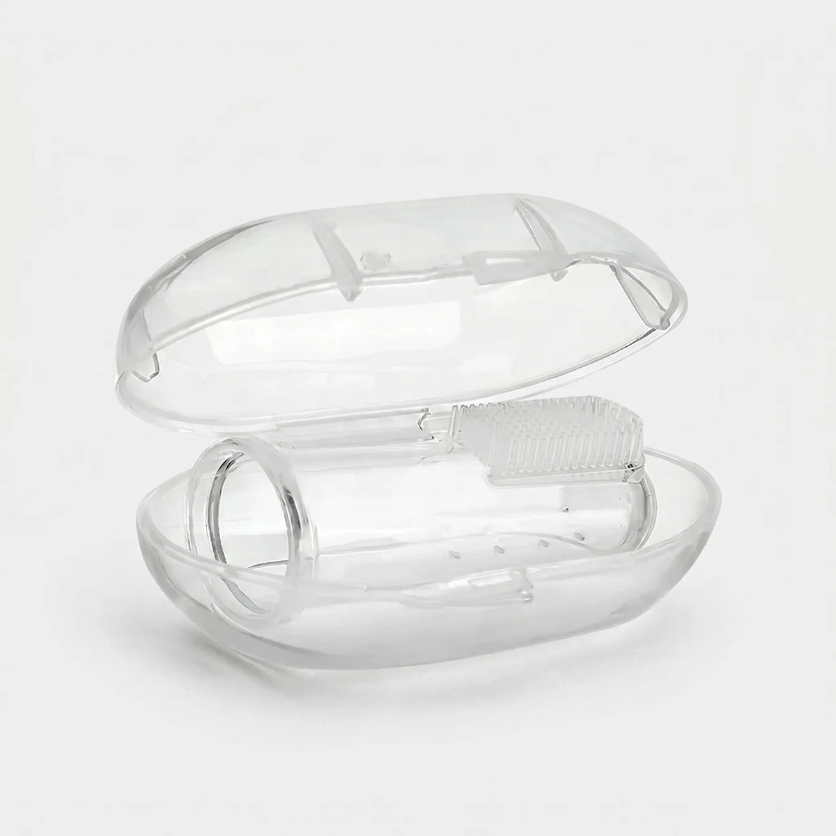 Transparent Tandborste för Djur - Fingerborste