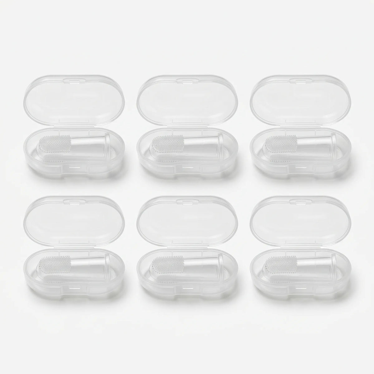 Transparent Tandborste för Djur - Fingerborste