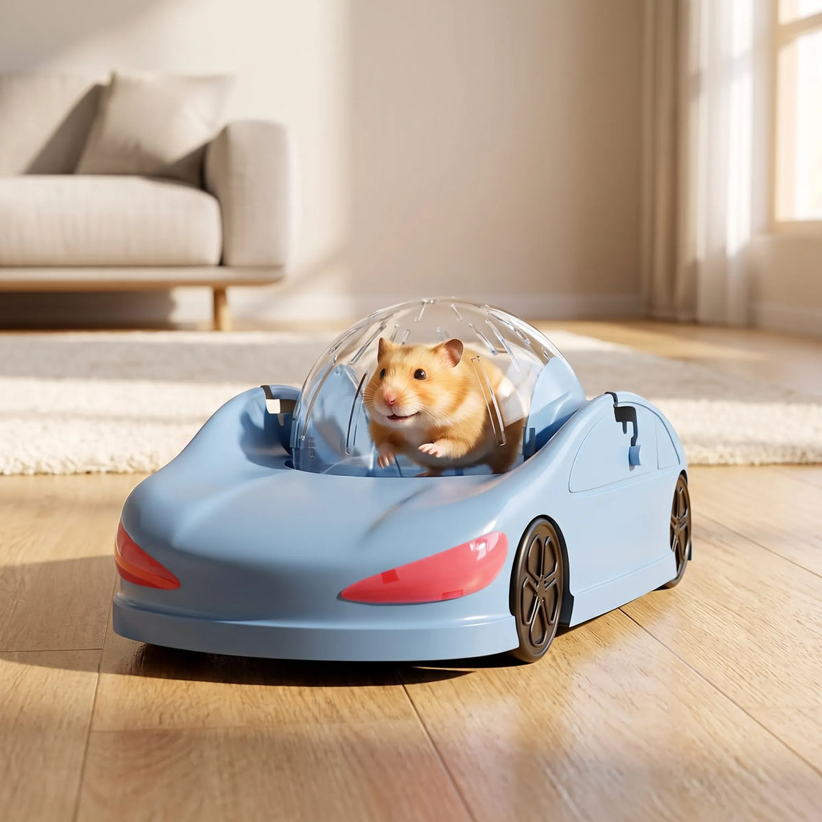 Transparent hamsterboll för leksaksbil - Speedor