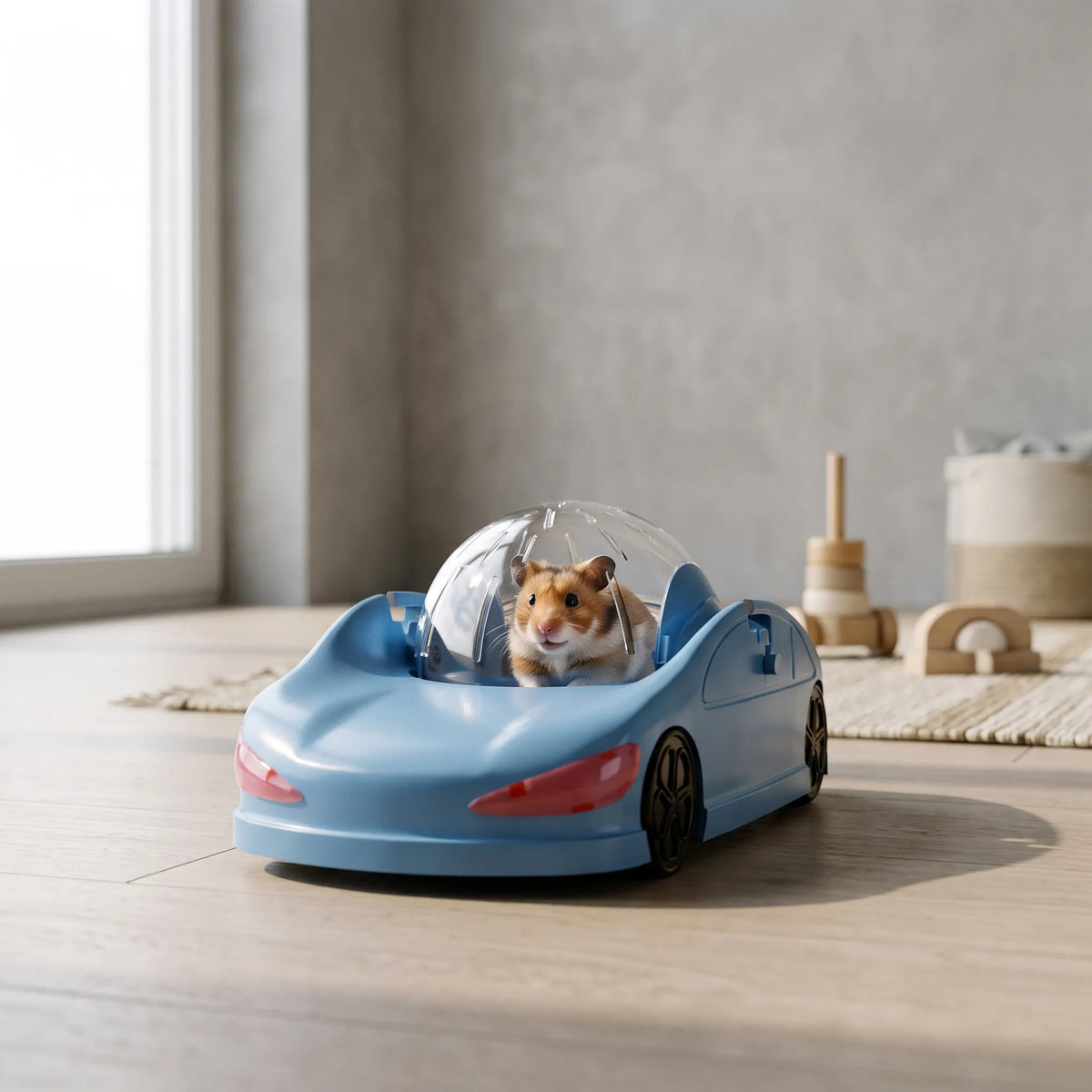 Transparent hamsterboll för leksaksbil - Speedor