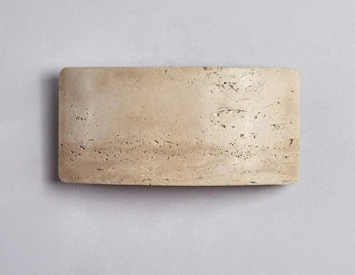 Travertin Væglampe IP65 – Elegant Belysning til Dit Hjem