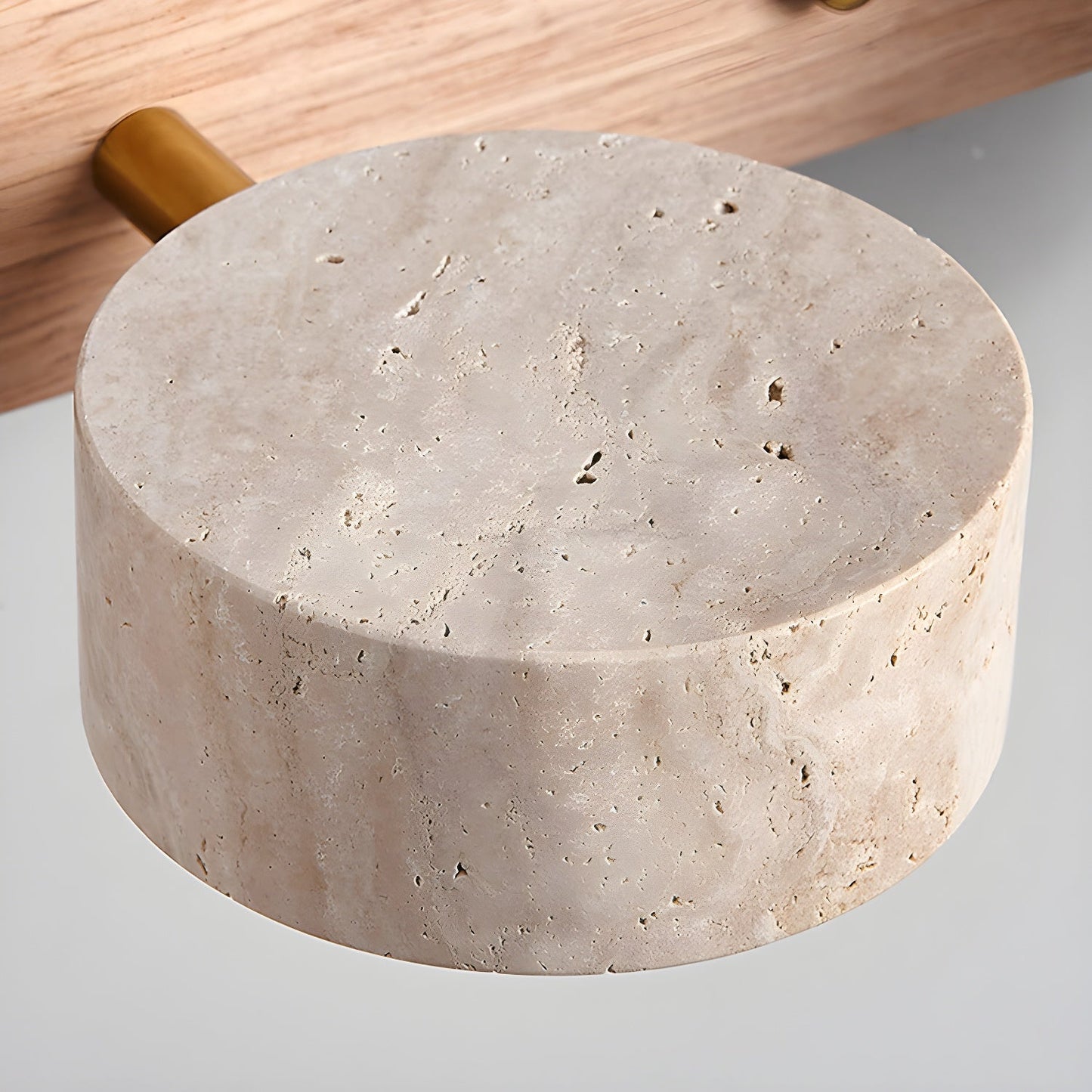 Duo Væglampe – Moderne, To Arme, Travertin Design