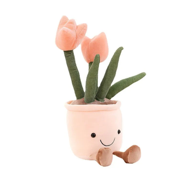 Blomster Plyschleksak till Hösten