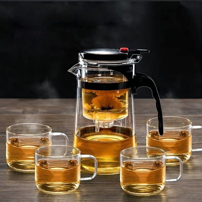 TeaTime Varmebestandig Glas Teapot
