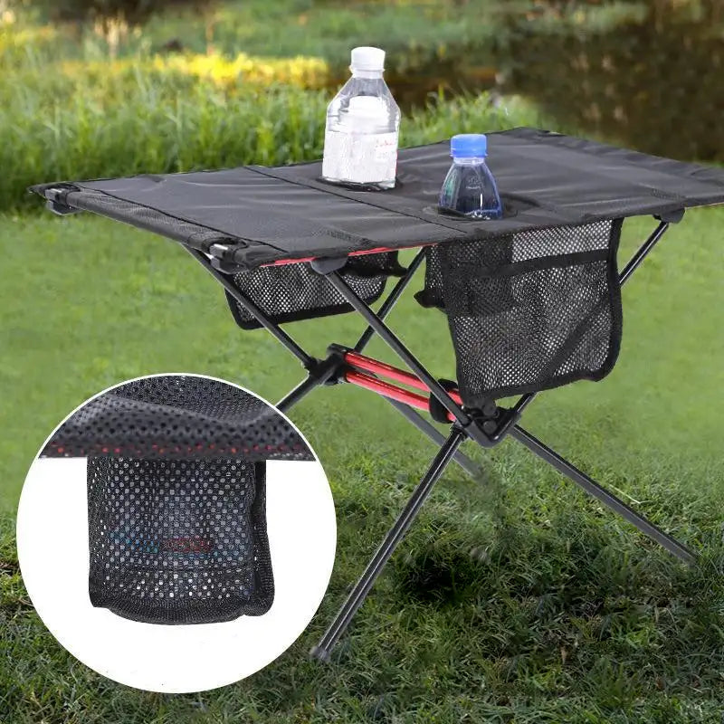 Lättvikts campingbord med snabb montering för utomhusbruk