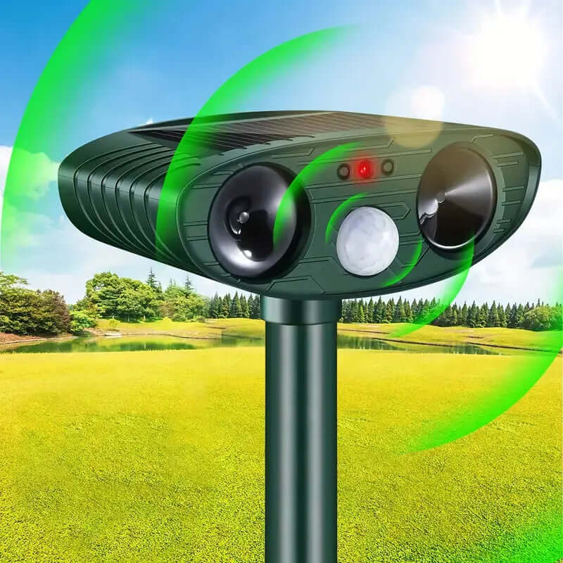 Effektiv Djurskrämma med Soldrift och Miljövänligt Skydd