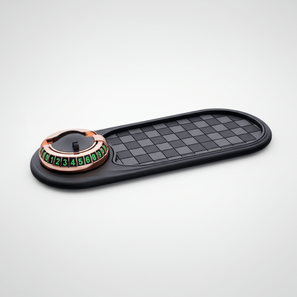Universal Anti-Slip Dashboard Mat med 360° Telefonholder