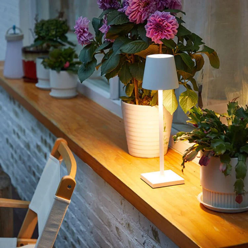 Trådlös och laddningsbar LED skrivbordslampa – Dimbar för hem och kontor