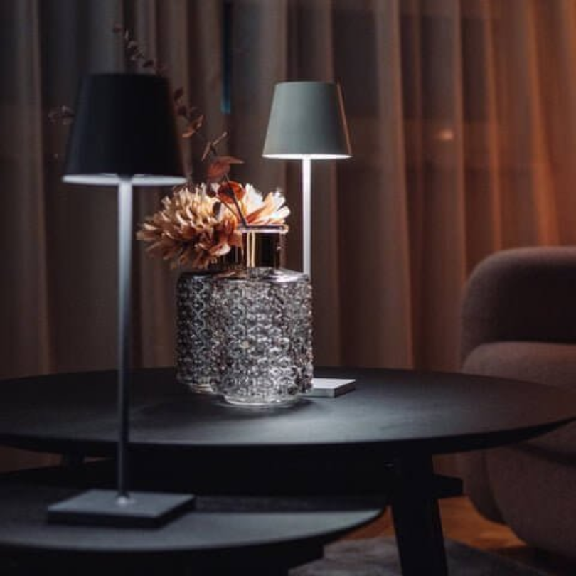Trådlös och laddningsbar LED skrivbordslampa – Dimbar för hem och kontor