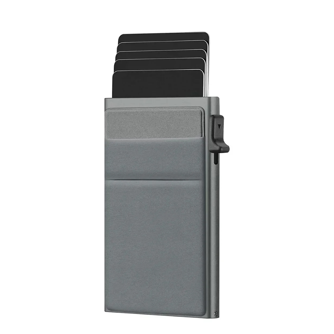 Slim Metal Kortholder med RFID Beskyttelse