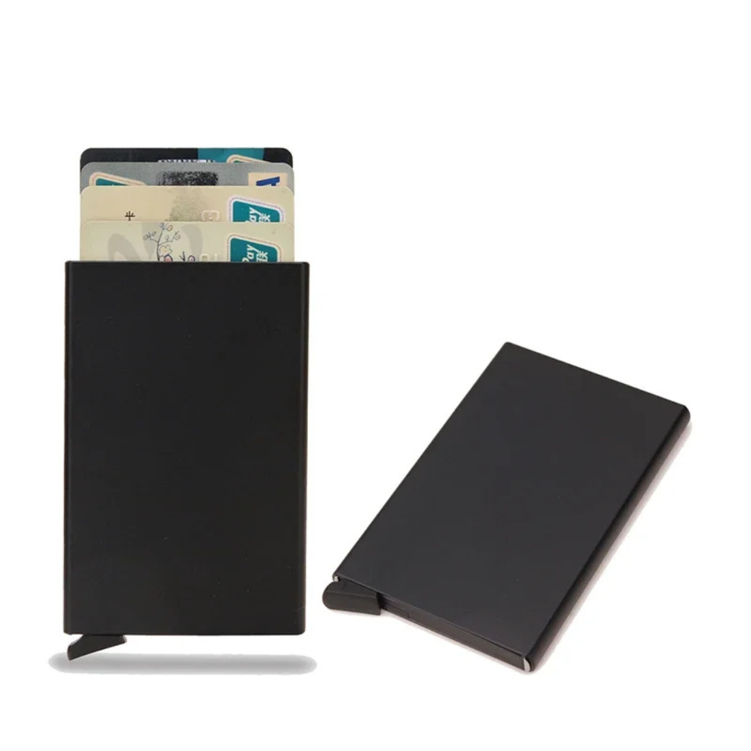Slim Metal Kortholder med RFID Beskyttelse
