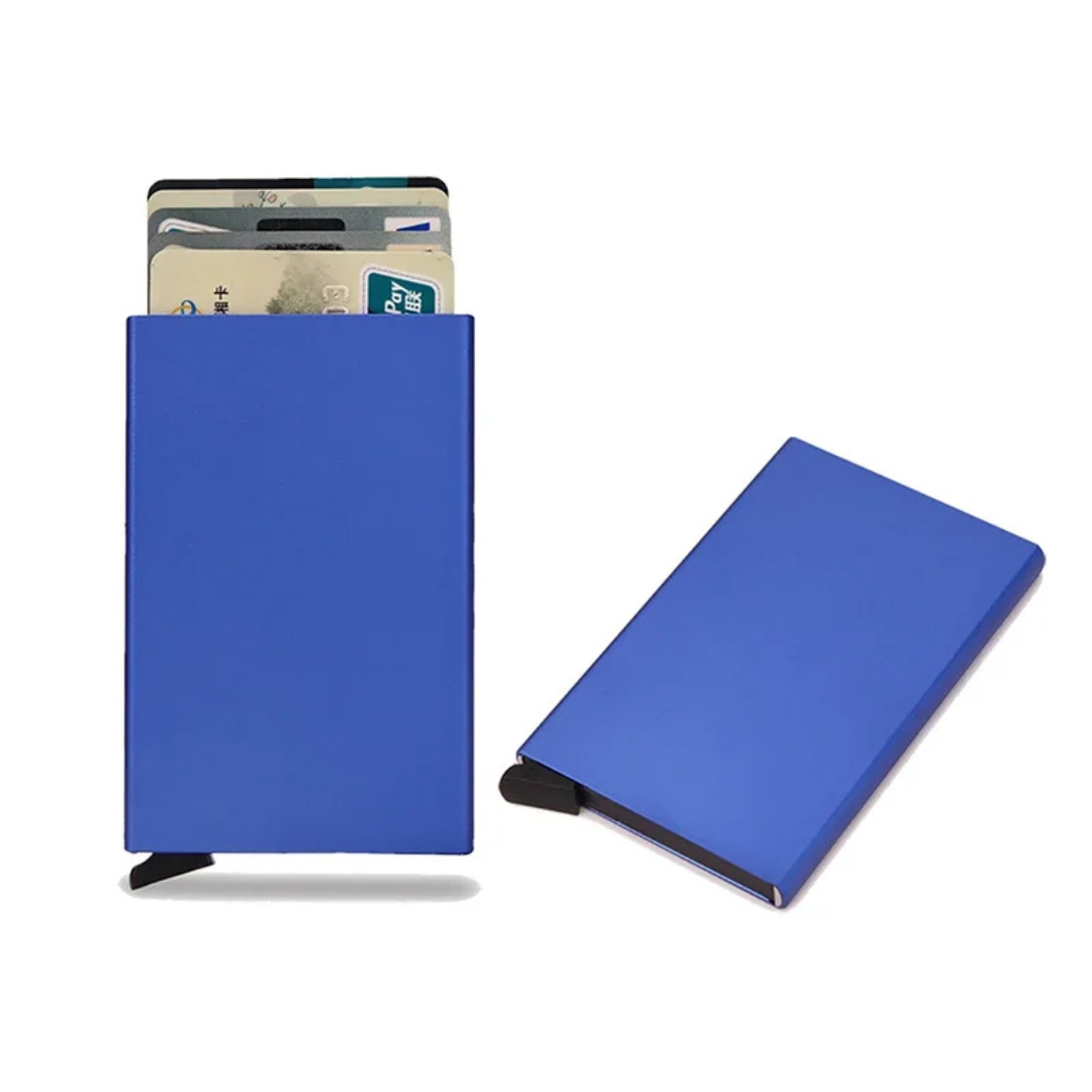 Slim Metal Kortholder med RFID Beskyttelse