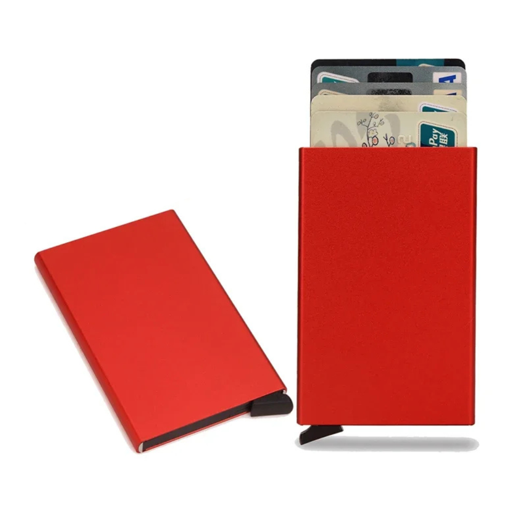 Slim Metal Kortholder med RFID Beskyttelse