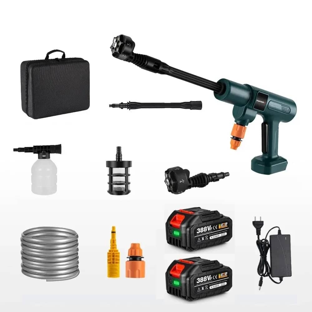 Trådløs Højtryksrenser - Effektiv og Mobil Rengøring