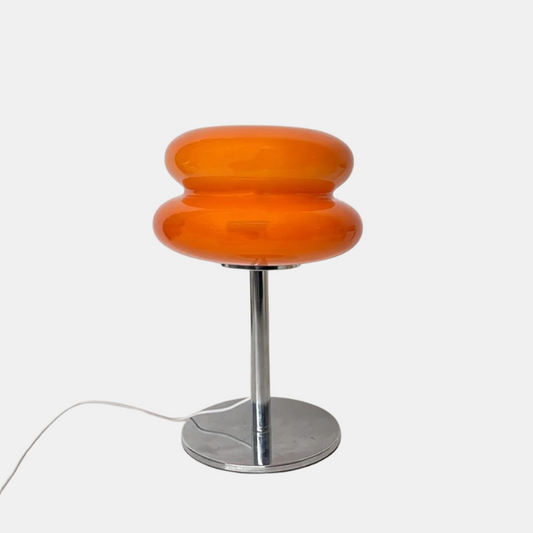 Elegant Batteridriven Bordslampa med Mjukt Ljus