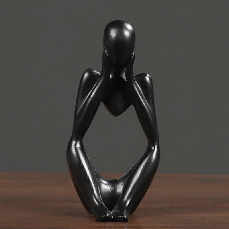Minimalistisk dekoration med abstrakt design