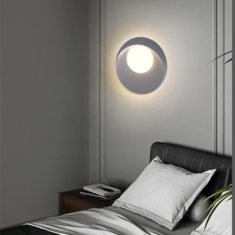 Elegant och hållbar LED-vägglampa för inom- och utomhusbruk