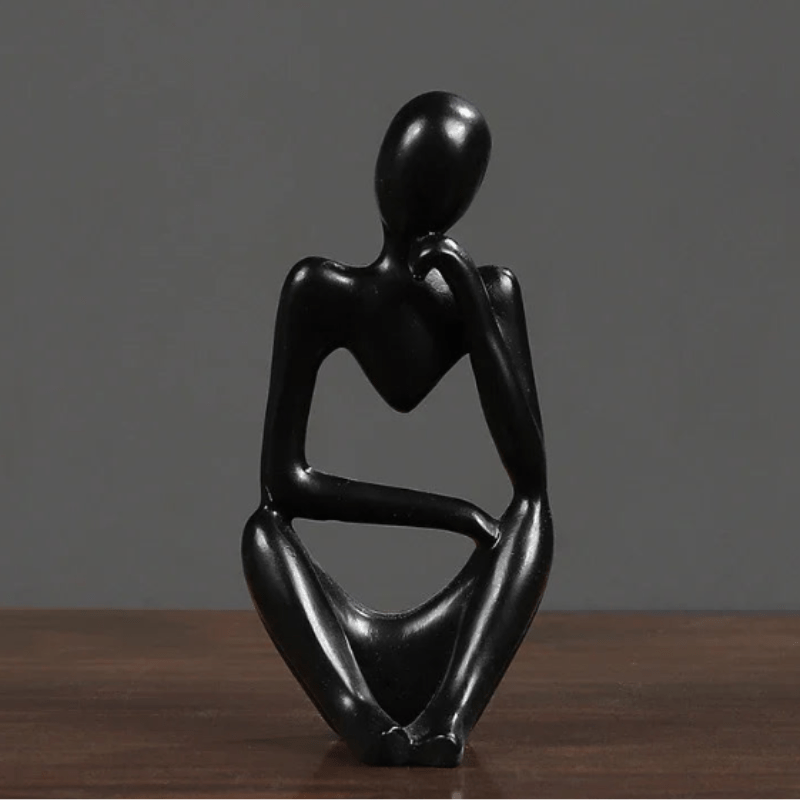 Minimalistisk dekoration med abstrakt design
