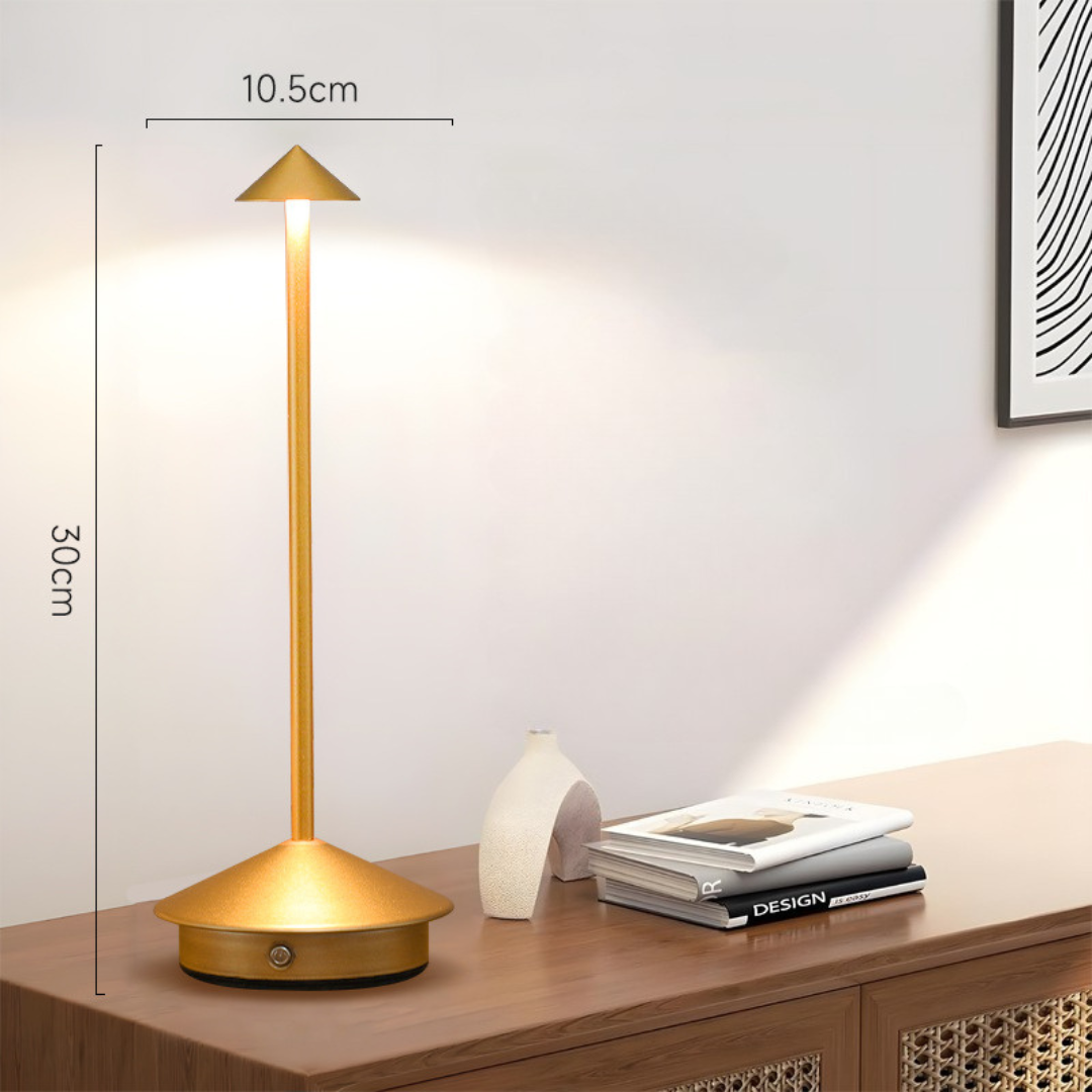 Elegante kabelløse LED-lampe til indendørs og udendørs brug