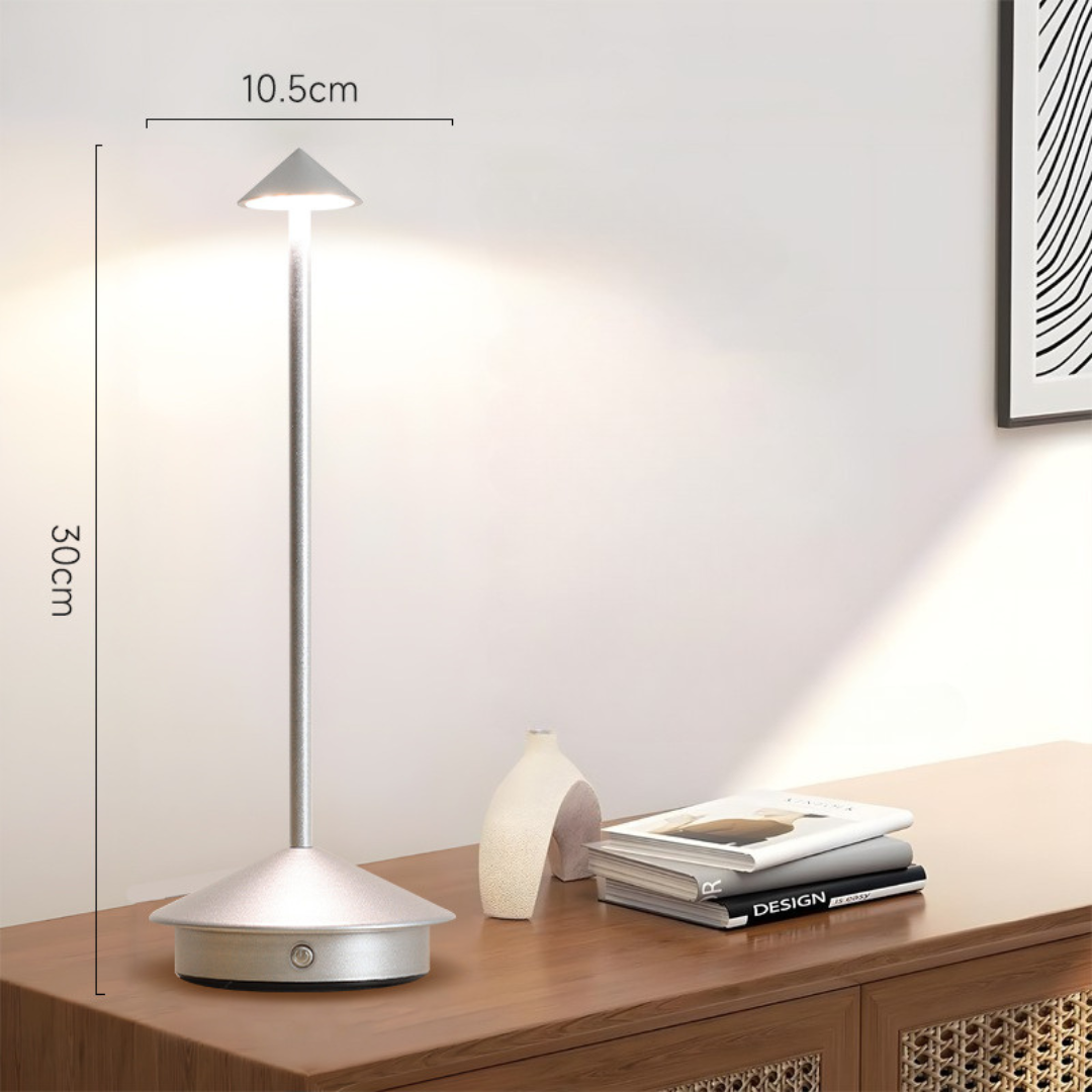 Elegante kabelløse LED-lampe til indendørs og udendørs brug