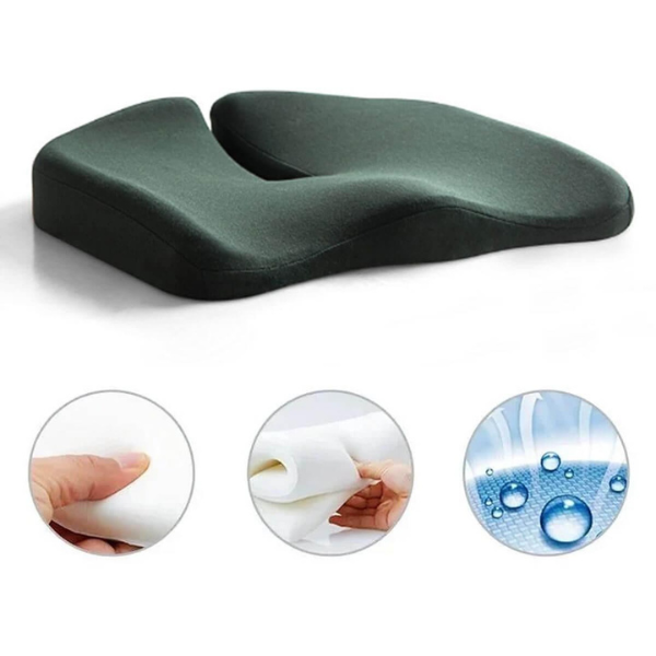 Ergonomisk Siddepude med Memory Skum for Optimal Komfort