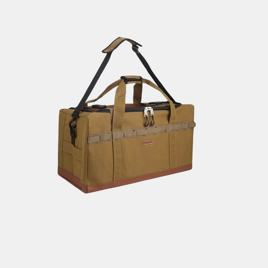 120L Eventyrtaske i Canvas med Fleksibel Opbevaring