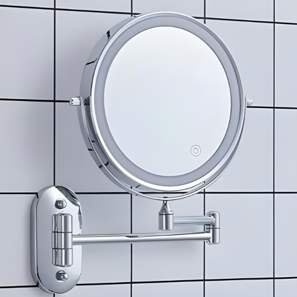 LED Sminkspegel med Laddning | Elegant och Funktionell