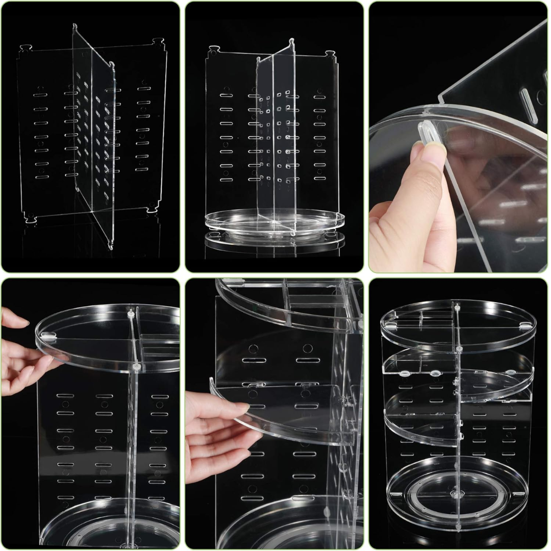 360° Rotérbar Makeup Organizer