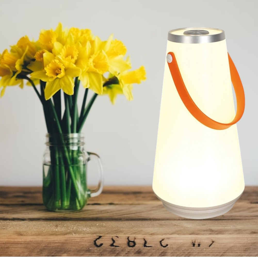 Bærbar LED-lampe med touch og 360° lys for enhver stemning