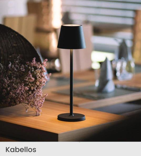 Trådløs LED lampe sæt, 48 lysdioder, berøringsdæmpning, 5200mAh, aluminium