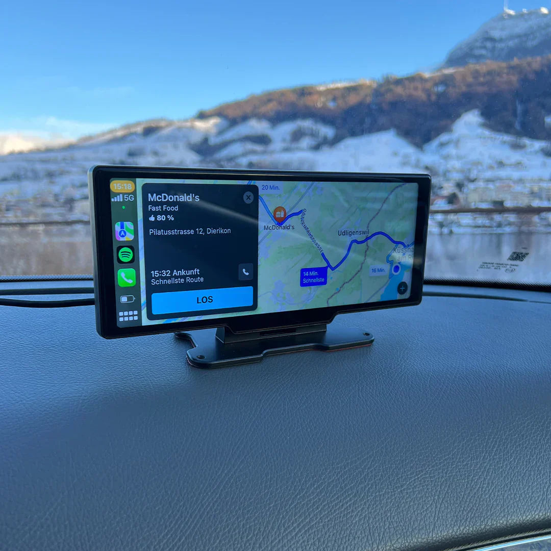 SmartConnect Bilskärm med Trådlös Smartphone-integration