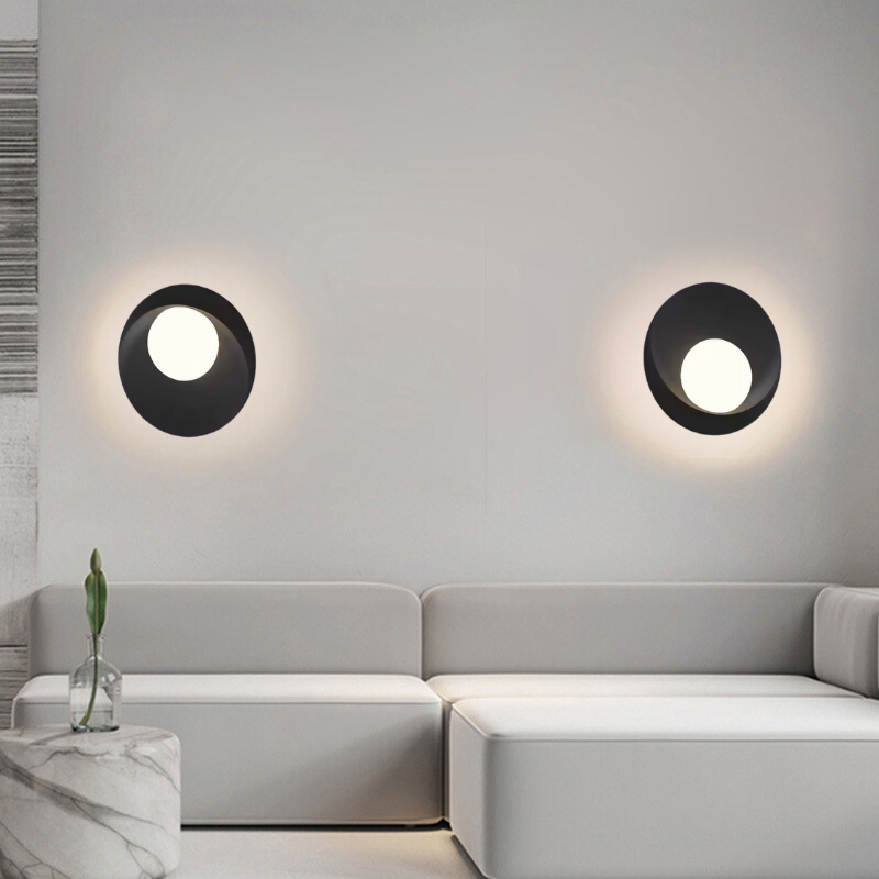 Elegant och hållbar LED-vägglampa för inom- och utomhusbruk