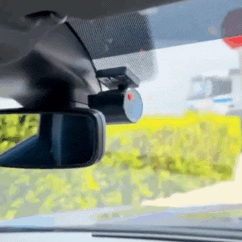 Diskret 2K Dash Cam med WiFi & Stemmekontrol - Klar Nattesyn